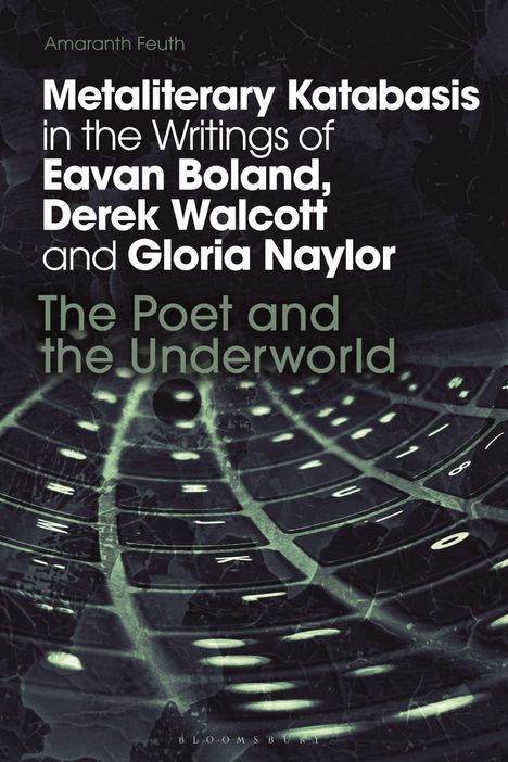 "Metaliterary Katabasis in the Writings of Eavan Boland, Derek Walcott, Gloria Naylor. The Poet and the Underworld." Dunkler Hintergrund.