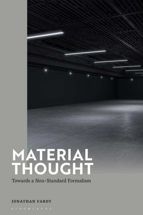 "Material Thought: Towards a Non-Standard Formalism". Autor: Jonathan Fardy. Einfaches, leeres, graues Lagerhausinnere.
