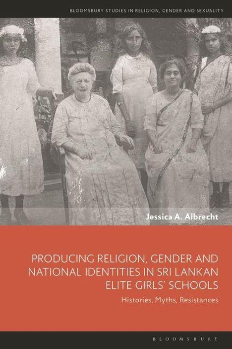 "Producing Religion, Gender and National Identities in Sri Lankan Elite Girls' Schools." Historisches Foto von fünf Frauen.