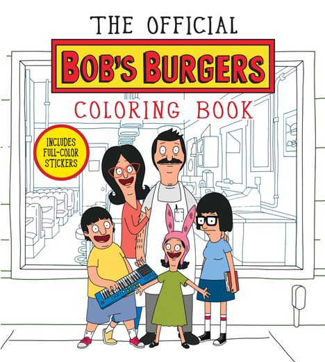 Loren Bouchard: The Official Bob's Burgers Coloring Book, Buch