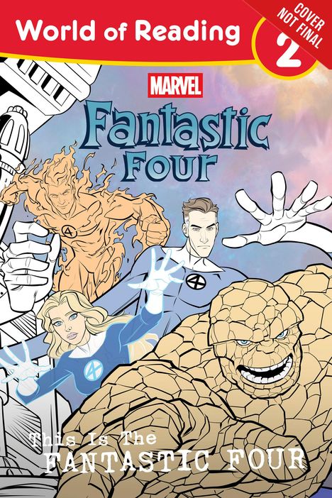 Marvel Press Book Group: World of Reading: This Is the Fantastic Four, Buch