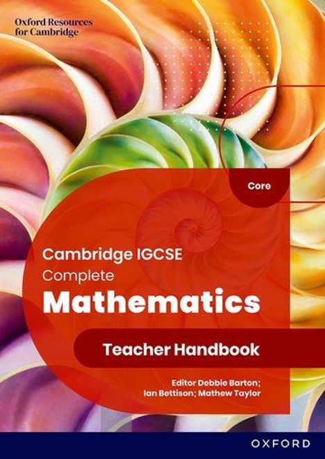 Deborah Barton: Cambridge IGCSE Complete Mathematics Core: Teacher Handbook Sixth Edition, Buch