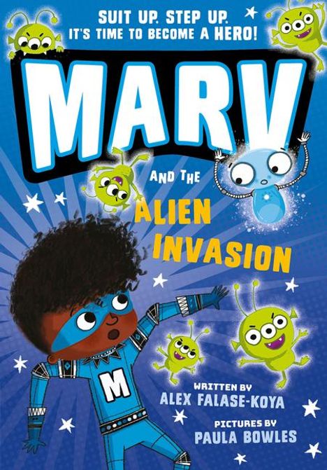 Alex Falase-Koya: Marv and the Alien Invasion, Buch