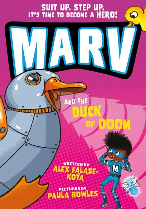 Alex Falase-Koya: Marv and the Duck of Doom, Buch