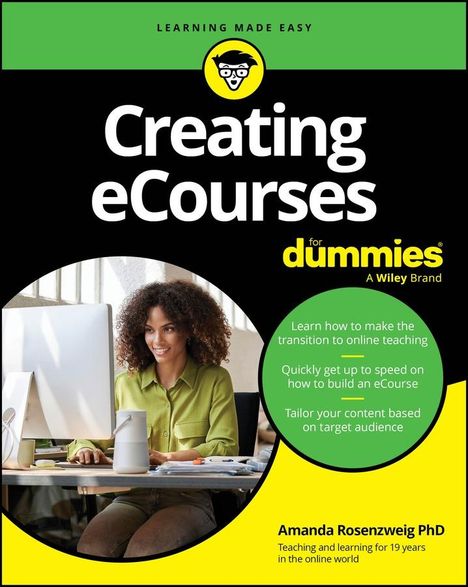 Amanda Rosenzweig: Creating Ecourses for Dummies, Buch