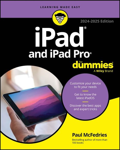 Paul McFedries: iPad and iPad Pro For Dummies, Buch