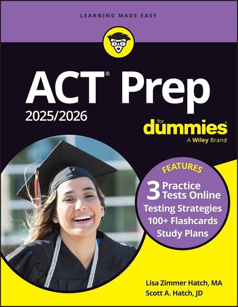 Lisa Zimmer Hatch: ACT Prep 2025/2026 for Dummies, Buch