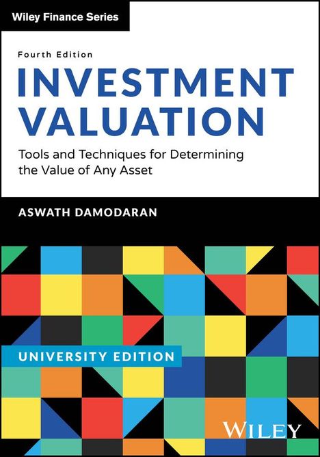 Aswath Damodaran: Investment Valuation, University Edition, Buch