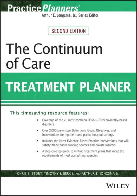 Chris E Stout: The Continuum of Care Treatment Planner, Buch