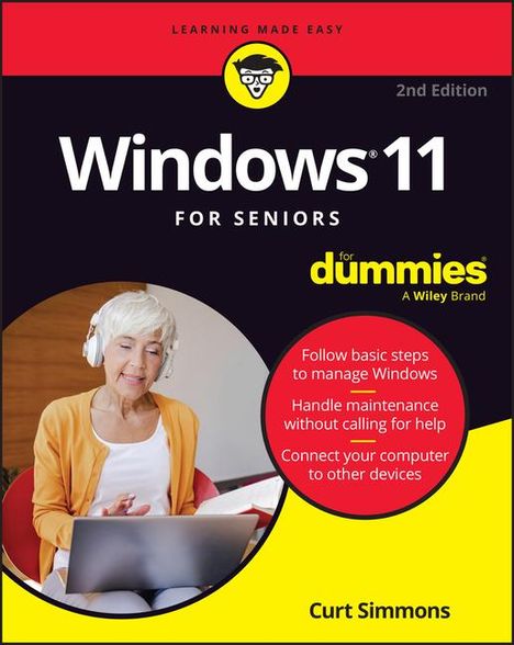 Curt Simmons: Windows 11 for Seniors for Dummies, 2nd Edition, Buch