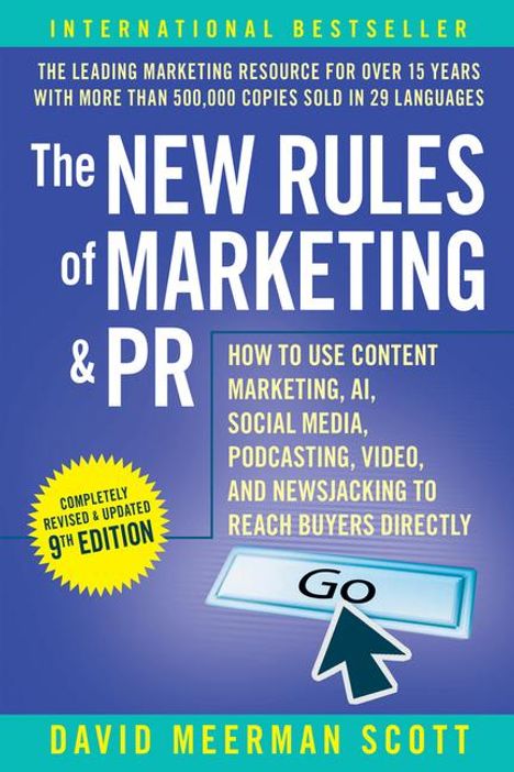David Meerman Scott: The New Rules of Marketing &amp; PR, Buch