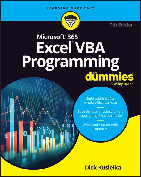 Dick Kusleika: Microsoft 365 Excel VBA Programming for Dummies, Buch