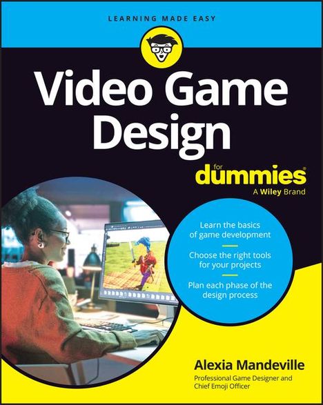 Alexia Mandeville: Video Game Design for Dummies, Buch