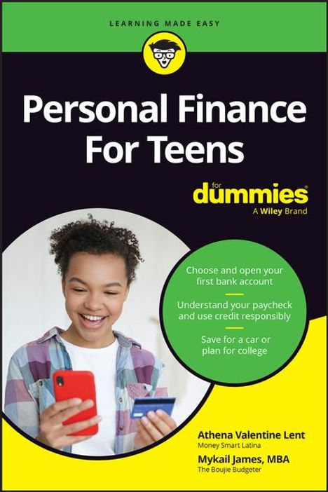 Athena Valentine Lent: Personal Finance for Teens for Dummies, Buch