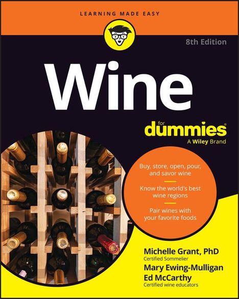 Michelle Grant: Wine for Dummies, Buch