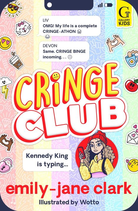 Emily-Jane Clark: Cringe Club, Buch
