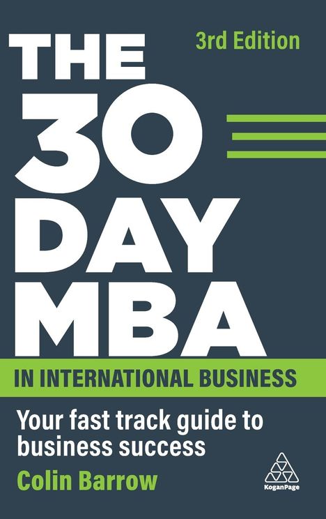 Colin Barrow: 30 Day MBA in International Business, Buch