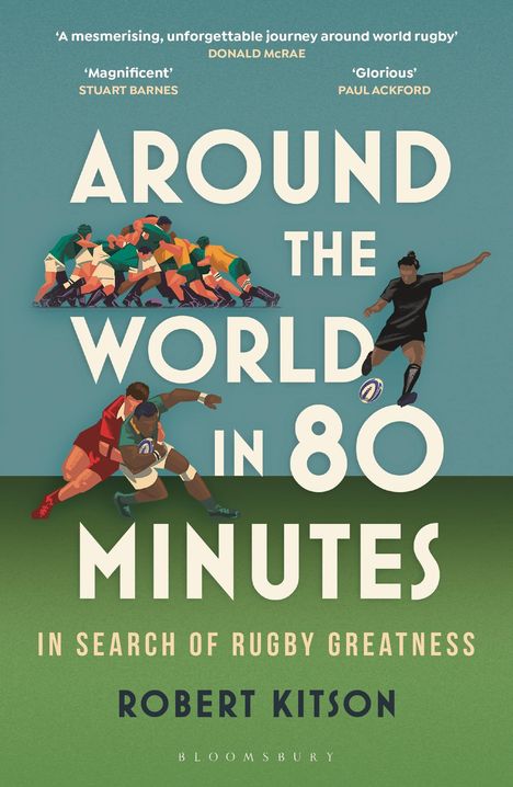 Robert Kitson: Around the World in 80 Minutes, Buch