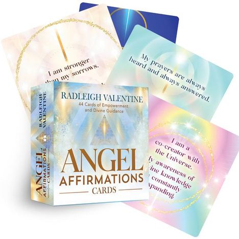 Radleigh Valentine: Angel Affirmations Cards, Diverse