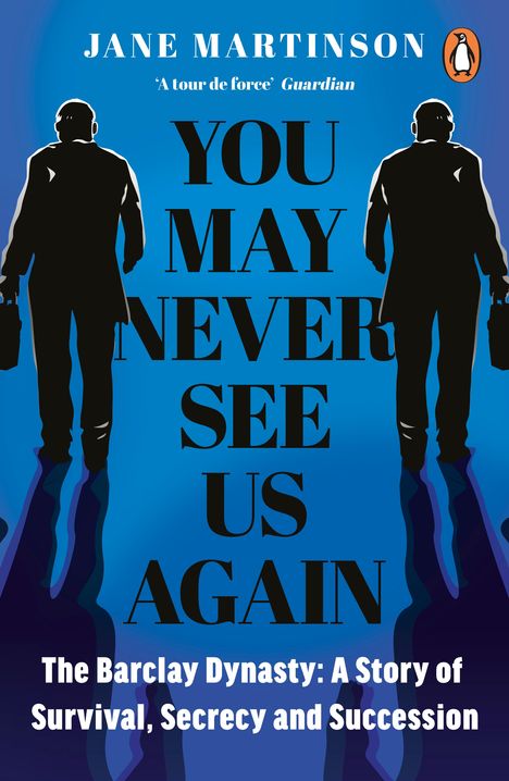 Jane Martinson: You May Never See Us Again, Buch