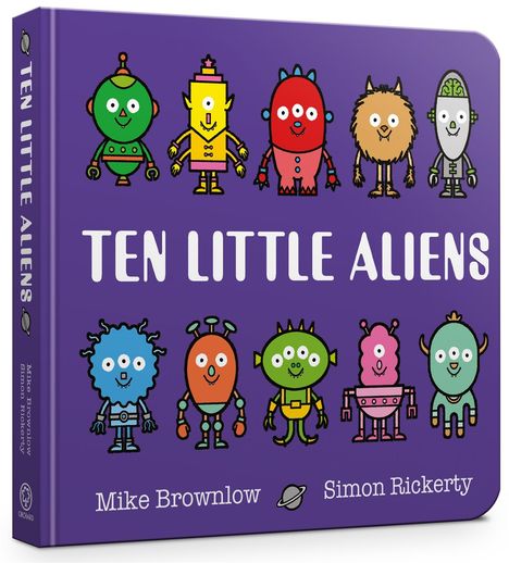 Mike Brownlow: Ten Little Aliens Board Book, Buch
