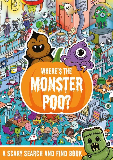 Alex Hunter: Where's the Monster Poo?, Buch