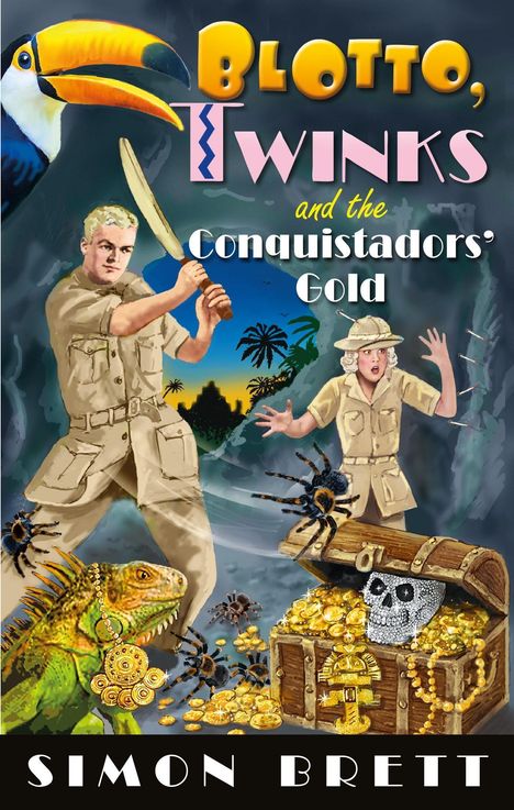 Simon Brett: Blotto, Twinks and the Conquistadors' Gold, Buch