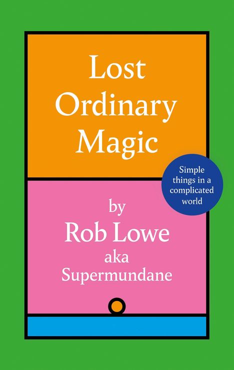 Rob Lowe: Lost Ordinary Magic, Buch