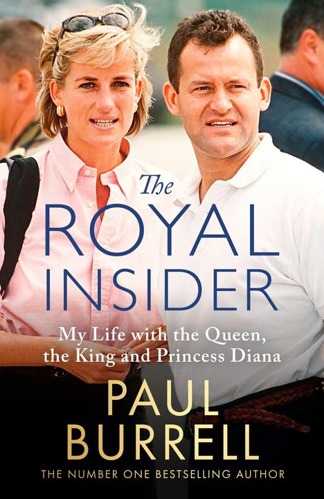 "The Royal Insider. My Life with the Queen, the King and Princess Diana. Paul Burrell. Zwei Personen im Vordergrund."
