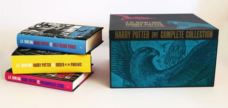 Joanne K. Rowling: Harry Potter Adult Hardback Boxed Set, Buch