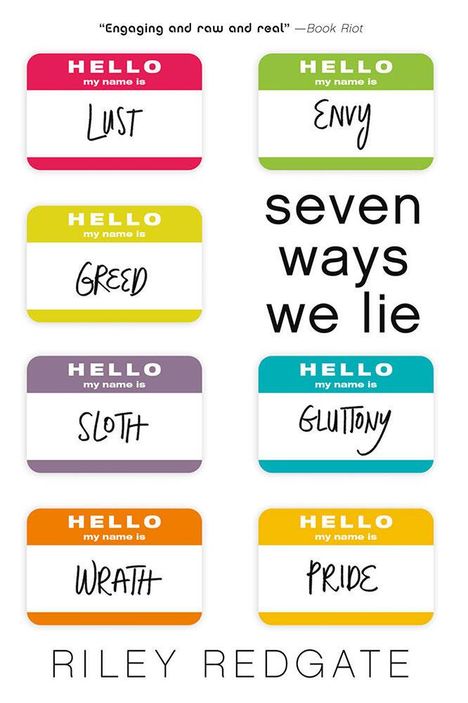 Riley Redgate: Seven Ways We Lie, Buch