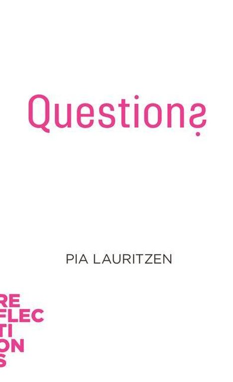 Pia Lauritzen: Questions, Buch