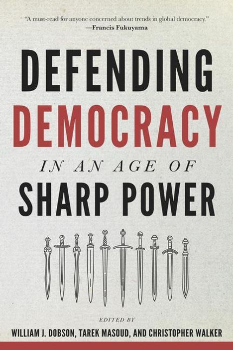 Defending Democracy in an Age of Sharp Power, Buch