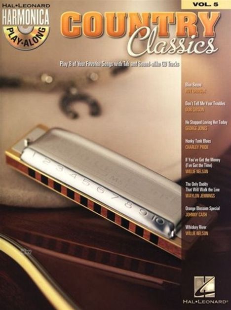 Harmonica Play-Along Volume 5: Country Classics, Noten