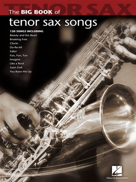 The Big Book of Tenor Sax Songs, Buch