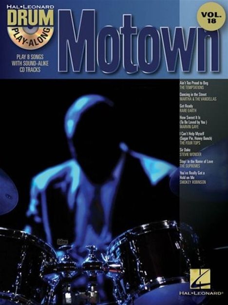 Drum Play-Along Volume 18: Motown, Noten