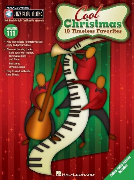 Jazz Play-Along Volume 111 - Cool Christmas, Noten