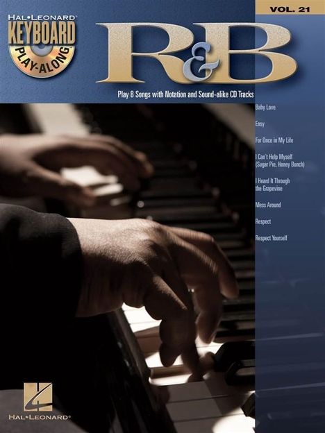 Keyboard Play-Along Volume 21: R&B, Noten