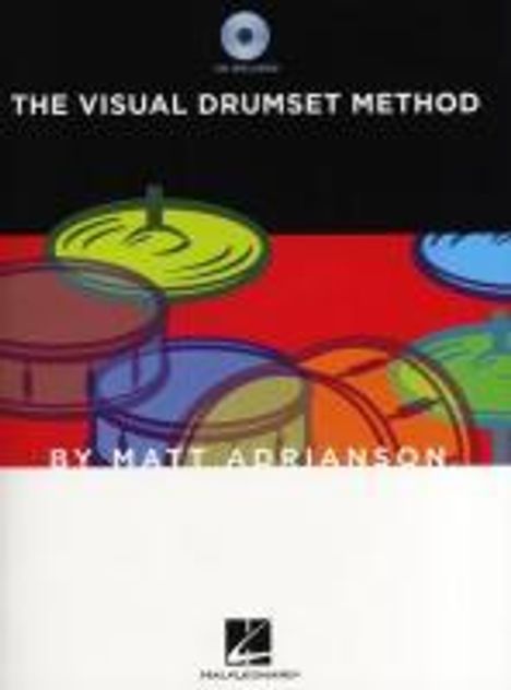 Matt Adrianson: The Visual Drumset Method Book/Online Audio, Noten