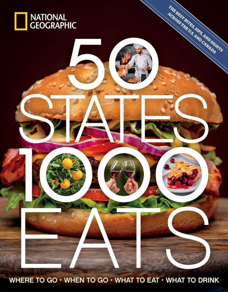 Joe Yogerst: 50 States, 1,000 Eats, Buch