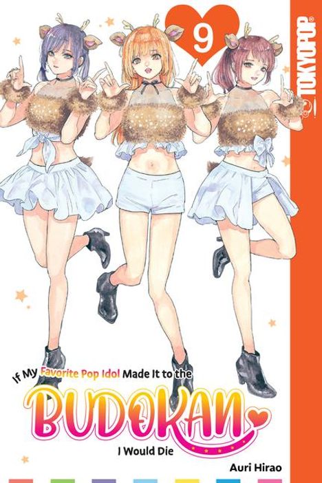 Auri Hirao: If My Favorite Pop Idol Made It to the Budokan, I Would Die, Volume 9, Buch