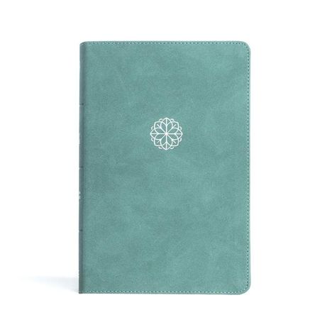 Csb Bibles By Holman: CSB Personal Size Giant Print Bible, Earthen Teal Leathertouch, Buch