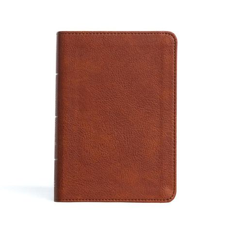 KJV Large Print Compact Reference Bible, Burnt Sienna Leathertouch, Buch