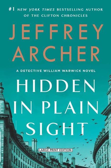 Jeffrey Archer: Hidden in Plain Sight, Buch