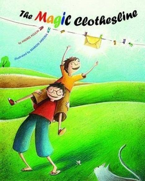 Andrée Poulin: The Magic Clothesline, Buch