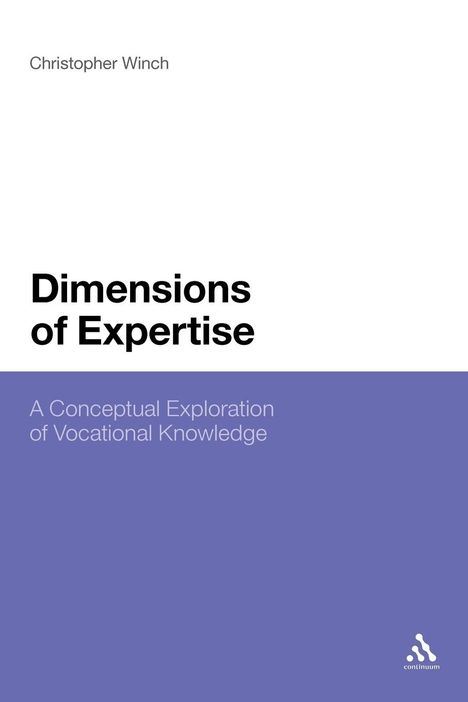 Christopher Winch: Dimensions of Expertise, Buch