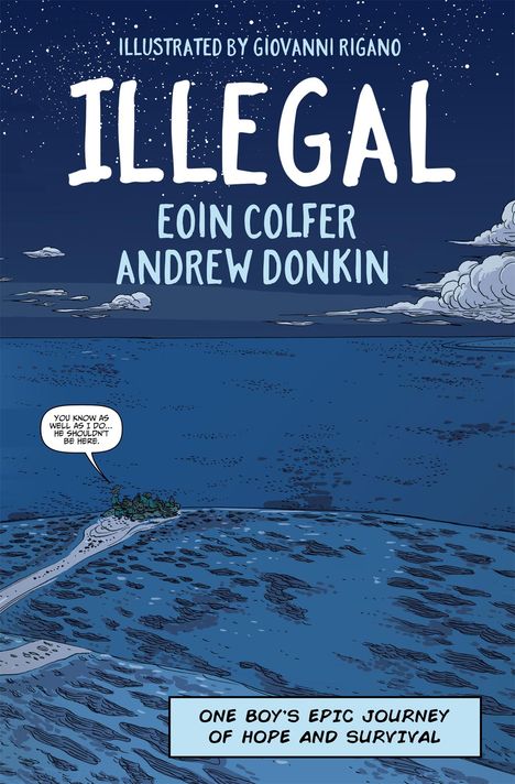 Eoin Colfer: Illegal, Buch