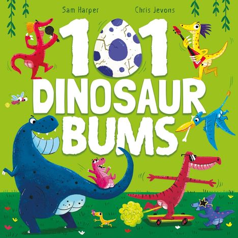 Sam Harper: 101 Dinosaur Bums, Buch