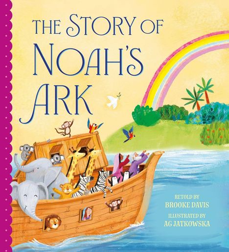 "Cover Coming Soon", "Noah's Ark", Autoren: Brooke Davis, Ag Jatkowska, grüner Hintergrund, Verlag-Logo unten.