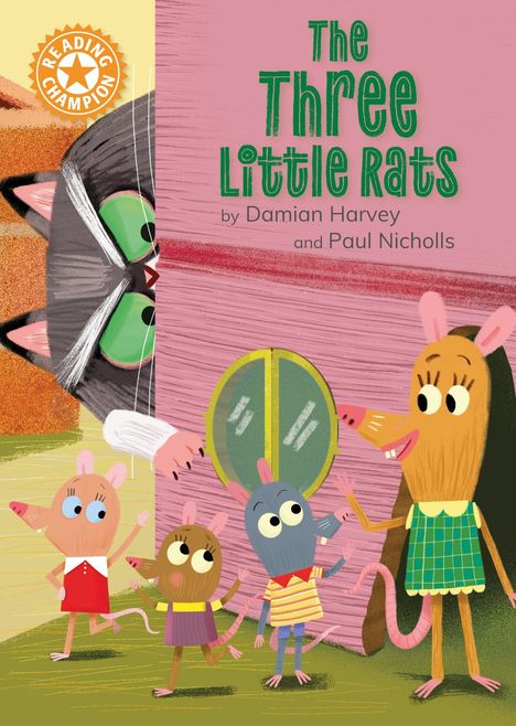 Damian Harvey: Reading Champion: The Three Little Rats, Buch